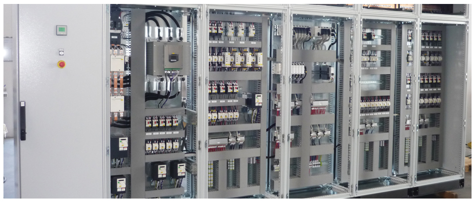 quadri elettrici di automazione industriale con PLC